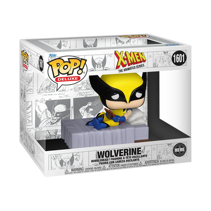 🛏️💛 Funko Pop! Deluxe N°1601 – Wolverine – Wolverine’s Crush Meme (Mème de Wolverine amoureux) – X-Men: The Animated Series (X-Men : la série animée) 💛🛏️