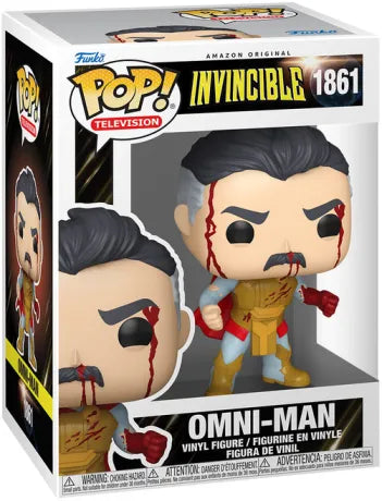 🩸👑 Funko Pop! Television N°1861 – Omni-Man (Bloody / Ensanglanté) – Invincible 👑🩸