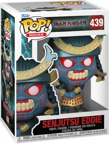 🎸⚔️ Funko Pop! Rocks N°439 – Senjutsu Eddie – Iron Maiden ⚔️🎸