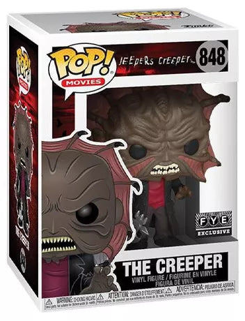 🪽🩸 Funko Pop! N°848 – The Creeper (Le Creeper) – No Hat (Sans chapeau) – FYE Exclusive – Jeepers Creepers 🩸🪽