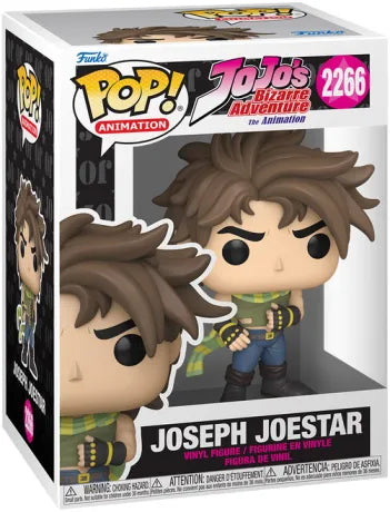 ⚡🩸 Funko Pop! Animation N°2266 – Joseph Joestar – JoJo's Bizarre Adventure: Battle Tendency 🩸⚡