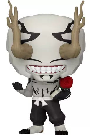 Funko Pop! Jujutsu Kaisen – Hanami (N°1396). Figurine du fléau Hanami avec masque végétal et détails inspirés de ses combats.