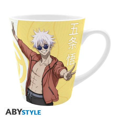 ☀️⚡ Jujutsu Kaisen – Gojo & Geto – Mug 250 ml – Mission Trésor Caché ⚡☀️