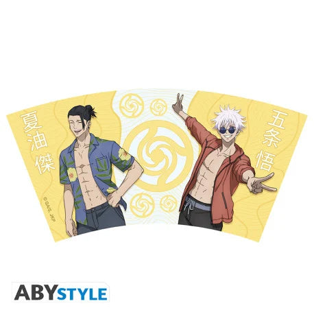 ☀️⚡ Jujutsu Kaisen – Gojo & Geto – Mug 250 ml – Mission Trésor Caché ⚡☀️