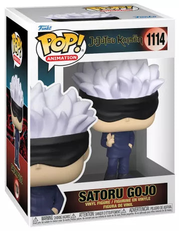 ⚡👁️ Funko Pop! Animation N°1114 – Satoru Gojo – Jujutsu Kaisen 👁️⚡