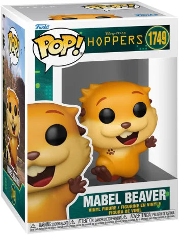🌲🦫 Funko Pop! Disney N°1749 – Mabel Beaver – Hoppers 🦫🌲