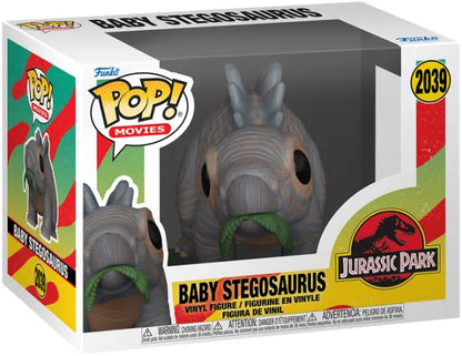 🦕🌿 Funko Pop! Movies N°2039 – Baby Stegosaurus (Bébé Stégosaure) – Jurassic Park 🌿🦕