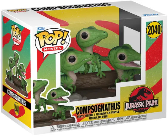 🦖🌿 Funko Pop! Movies N°2040 – Compsognathus – Jurassic Park 🌿🦖