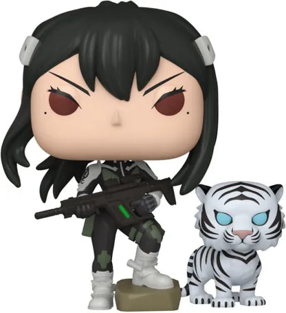 🔫🐅 Funko Pop! Animation N°2085 – Mina Ashiro & Bakko – Kaiju No. 8 🐅🔫
