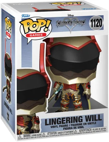 🗡️⚙️ Funko Pop! Games N°1120 – Lingering Will (Volonté Persistante) – Kingdom Hearts ⚙️🗡️