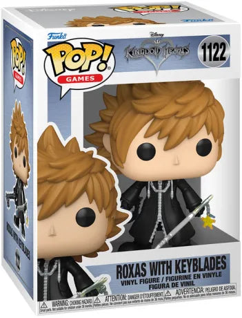 ⚔️🗝️ Funko Pop! Games N°1122 – Roxas with Keyblades (Roxas avec Keyblades) – Kingdom Hearts 🗝️⚔️