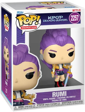 🎤⚔️ Funko Pop! Animation N°2257 – Rumi – KPop Demon Hunters ⚔️🎤
