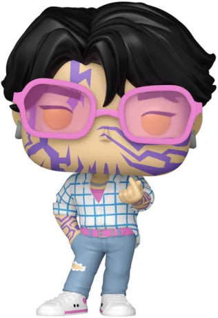 💜⚡ Funko Pop! Animation N°2259 – Jinu (With Patterns / Avec Motifs) Chase – KPop Demon Hunters ⚡💜