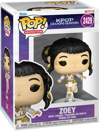 🎤✨ Funko Pop! Animation N°2429 – Zoey (What It Sounds Like) (Zoey (Le Son de Nos Voix)) – KPop Demon Hunters ✨🎤