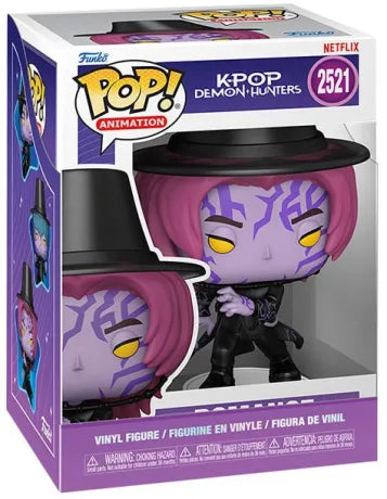 💜🎩 Funko Pop! Animation N°2521 – Romance (Demon)  – KPop Demon Hunters 🎩💜