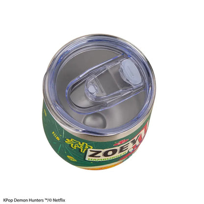 🎤🍔 KPOP DEMON HUNTERS – Zoey Hamburger – Mug de voyage isotherme 350 ml 🍔🎤