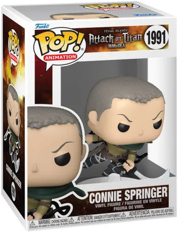 ⚔️🪽 Funko Pop! Animation N°1991 – Connie Springer – Attack on Titan Final Season (L'Attaque des Titans – Saison Finale) 🪽⚔️