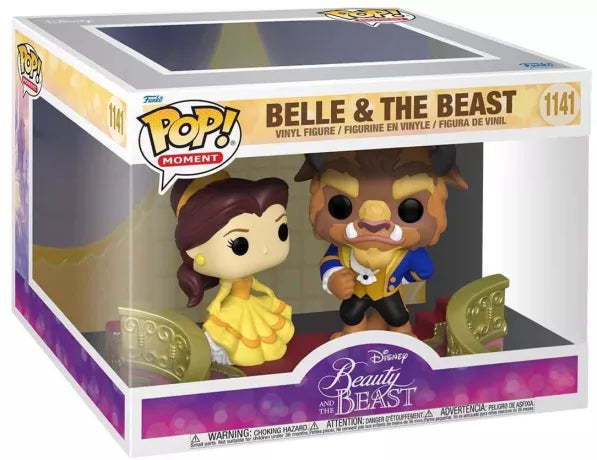 🌹✨ Funko Pop! Moment N°1141 – Belle & The Beast (Belle et la Bête) – La Belle et la Bête (Beauty and the Beast) ✨🌹