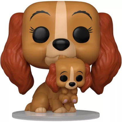 🐶💕 Funko Pop! Disney N°1553 – Lady with Puppy (Lady avec son Chiot) – Lady and the Tramp (La Belle et le Clochard) 💕🐶