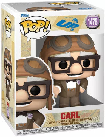 🎈👴 Funko Pop! Disney N°1478 – Carl – Up (Là-haut) 👴🎈