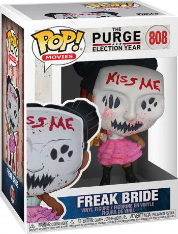 🩸💋 Funko Pop! N°808 – Freak Bride (Mariée macabre) – The Purge: Election Year (American Nightmare 3 : Élections) 💋🩸