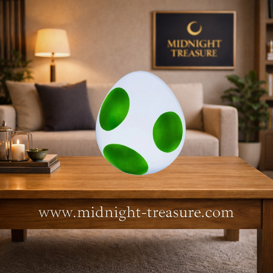 🥚💡 Lampe Œuf de Yoshi – Super Mario – 23 cm 💡🥚