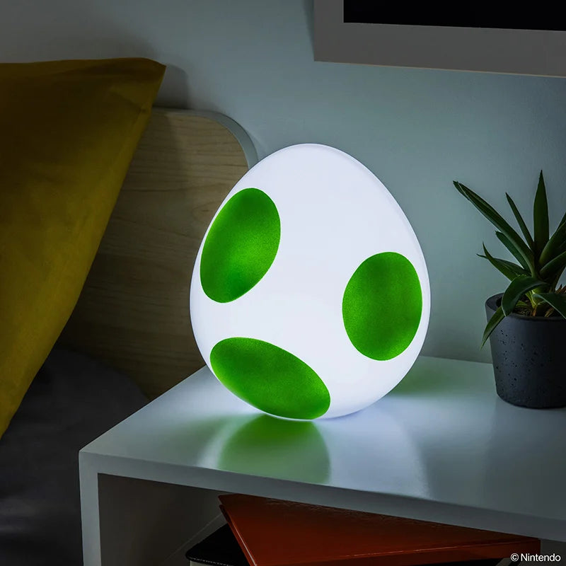 🥚💡 Lampe Œuf de Yoshi – Super Mario – 23 cm 💡🥚