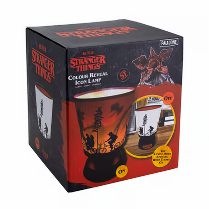 🔦👾 Stranger Things – Colour Reveal Icon Lamp – Lampe Le Monde à l’Envers – 20 cm 👾🔦