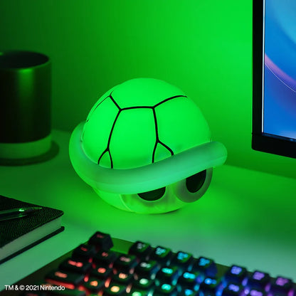 🍄💚 Super Mario – Carapace verte – Lampe décorative avec son – 12 cm 💚🍄