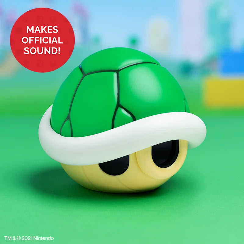 🍄💚 Super Mario – Carapace verte – Lampe décorative avec son – 12 cm 💚🍄