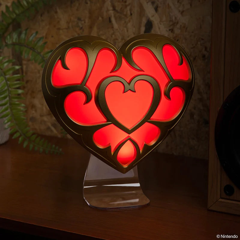 💖🗡️ The Legend of Zelda – Cœur – Lampe 25 cm 🗡️💖