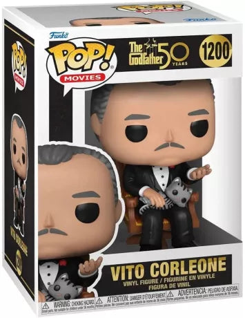 🎩🐱 Funko Pop! Movies N°1200 – Vito Corleone – The Godfather (Le Parrain) – 50th Anniversary 🐱🎩