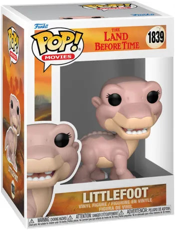 🦕🌿 Funko Pop! Movies N°1839 – Littlefoot (Petit-Pied) – The Land Before Time (Le Petit Dinosaure et la Vallée des merveilles) 🌿🦕