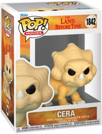 🦖🧡 Funko Pop! Movies N°1842 – Cera – The Land Before Time (Le Petit Dinosaure et la Vallée des merveilles) 🧡🦖