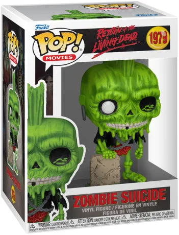 🧟☢️ Funko Pop! Movies N°1979 – Zombie Suicide – Return of the Living Dead (Le Retour des morts-vivants) ☢️🧟