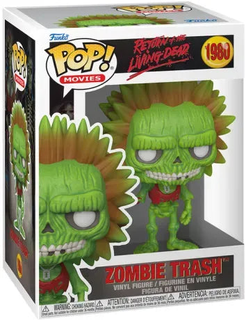 🧟‍♀️☢️ Funko Pop! Movies N°1980 – Zombie Trash – Return of the Living Dead (Le Retour des Morts-Vivants) ☢️🧟‍♀️
