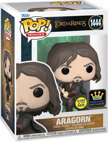 👑⚔️ Funko Pop! Movies N°1444 – Aragorn (Glow in the Dark) – Le Seigneur des Anneaux 👑⚔️