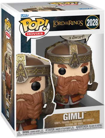 🪓👑 Funko Pop! Movies N°2028 – Gimli – "Nobody Tosses a Dwarf!" (« Personne ne lance un Nain ! ») – The Lord of the Rings (Le Seigneur des Anneaux) 👑🪓