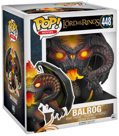 🔥🗡️ Funko Pop! Movies N°448 – Balrog – The Lord of the Rings (Le Seigneur des Anneaux) - 15 cm🗡️🔥