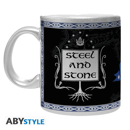 ⚔️🌳 Le Seigneur des Anneaux – Gondor – Mug effet argenté 320 ml 🌳⚔️