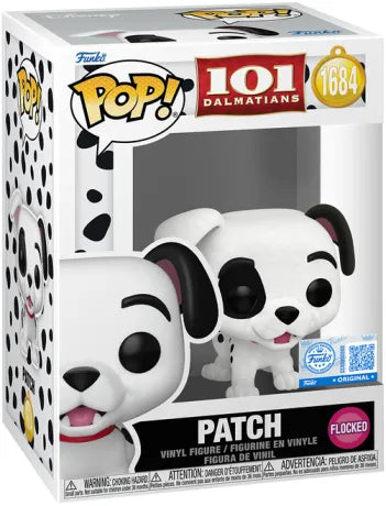 🐶🖤 Funko Pop! Disney N°1684 – Patch – Les 101 Dalmatiens 🖤🐶