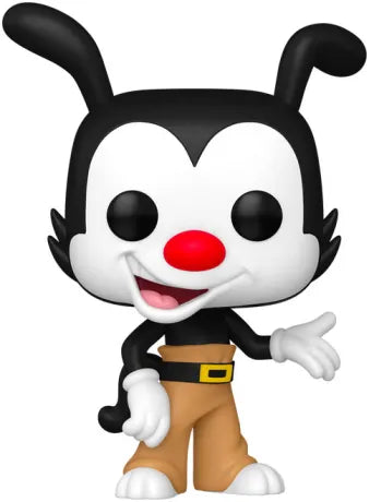 Funko Pop! Animaniacs – Yakko (N°2066). Figurine fidèle au personnage principal, avec sourire malicieux et pose emblématique de la série animée.