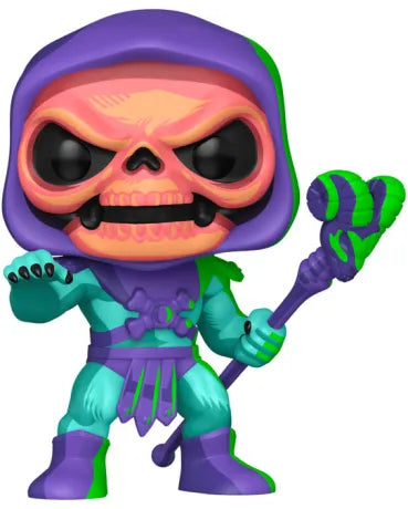 💀🌈 Funko Pop! Television N°1776 – Skeletor (Skeletor Néon Rétro) – Masters of the Universe (Les Maîtres de l’Univers) 🌈💀