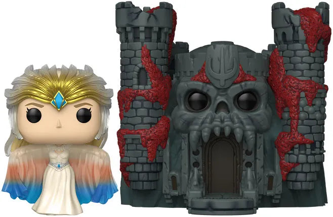 🏰✨ Funko Pop! Town N°51 – Sorceress with Castle Grayskull (La Sorcière avec le Château des Ombres) – Masters of the Universe (Les Maîtres de l'Univers) ✨🏰