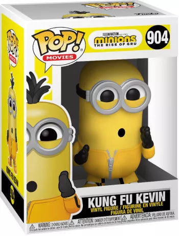 🥋💛 Funko Pop! Movies N°904 – Kung Fu Kevin – Les Minions 2 : Il était une fois Gru (Minions: The Rise of Gru) 💛🥋