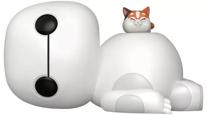 🤍🐱 Funko Pop! Deluxe N°1541 – Baymax with Mochi (Baymax avec Mochi) – Les Nouveaux Héros (Big Hero 6) 🐱🤍