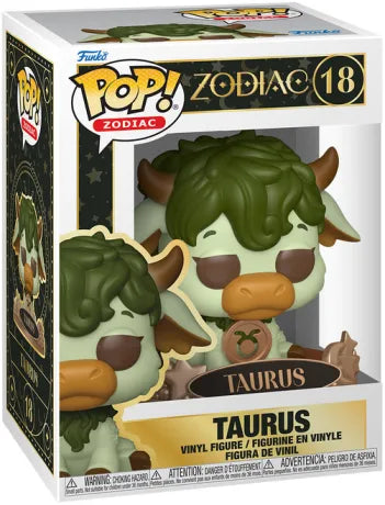♉🌿 Funko Pop! Zodiac N°18 – Taurus (Taureau) – Zodiac 🌿♉