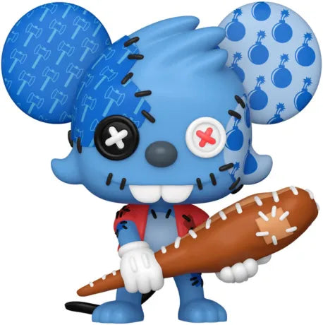 🪡🪓 Funko Pop! Television N°1945 – Patchwork Itchy (Itchy Patchwork) – The Simpsons (Les Simpson) – Treehouse of Horror 🪓🪡