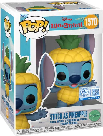 🍍👽 Funko Pop! Disney N°1570 – Stitch as Pineapple (Stitch en Ananas) – Lilo & Stitch 👽🍍