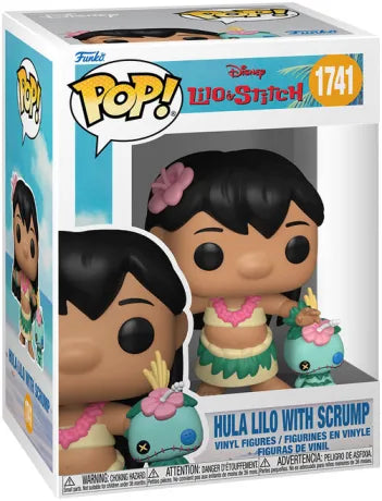 🌺🧸 Funko Pop! Disney N°1741 – Hula Lilo with Scrump (Lilo Hula avec Scrump) – Lilo & Stitch 🧸🌺